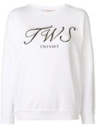 Twin-set Tws Sweatshirt - White