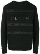 Philipp Plein Logo Sweatshirt - Black