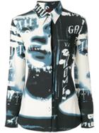 Jean Paul Gaultier Vintage All-over Print Shirt - Black
