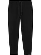 Burberry Logo Appliqué Track Pants - Black