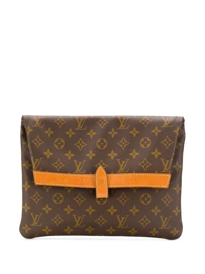 Louis Vuitton Pre-owned Monogram Clutch Bag - Brown