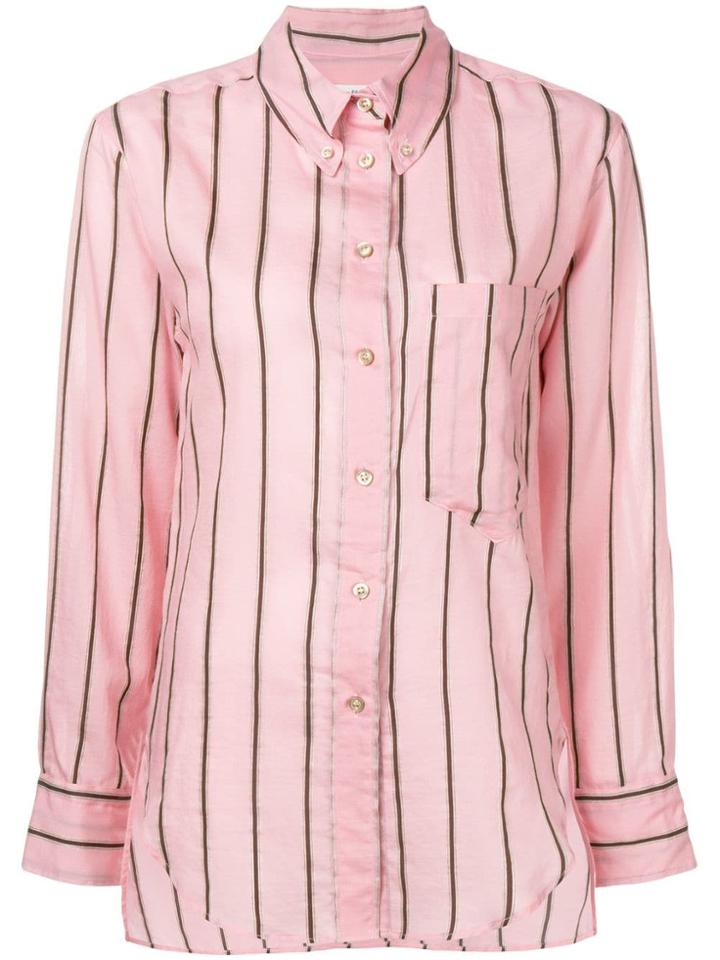 Isabel Marant Étoile Striped Buttondown Shirt - Pink