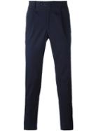 Incotex Tailored Trousers, Men's, Size: 52, Blue, Cotton