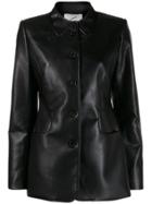 Coperni Fitted Button Up Jacket - Black