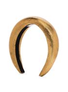 Racil Gold-tone Lurex Padded Headband