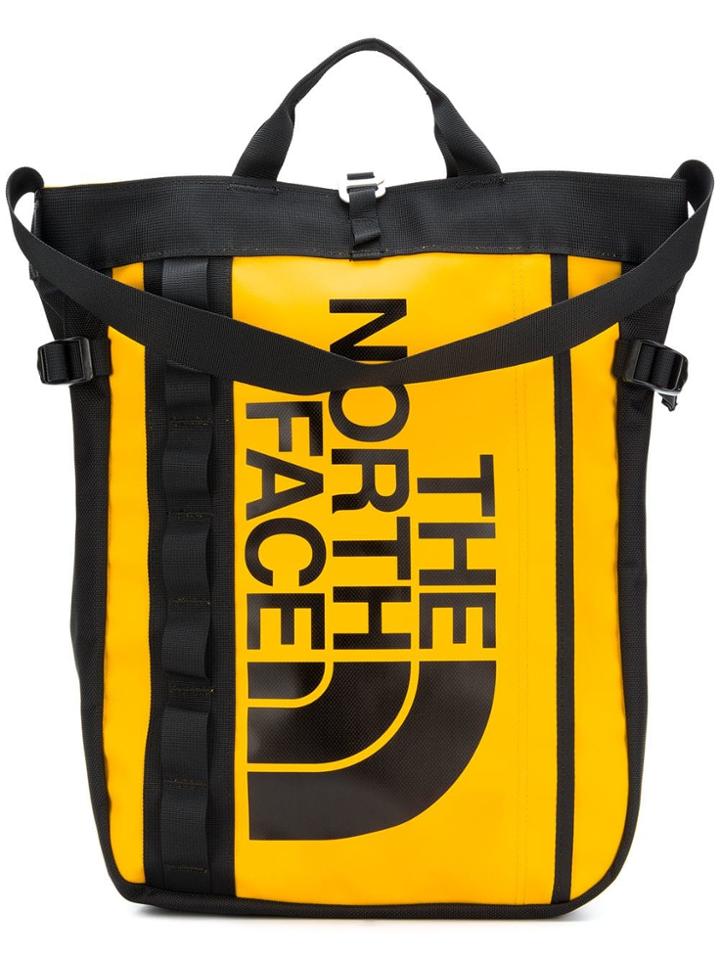 The North Face Printed Logo Backpack - Yellow