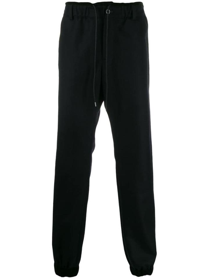 Sacai Drawstring Waist Track Pants - Blue
