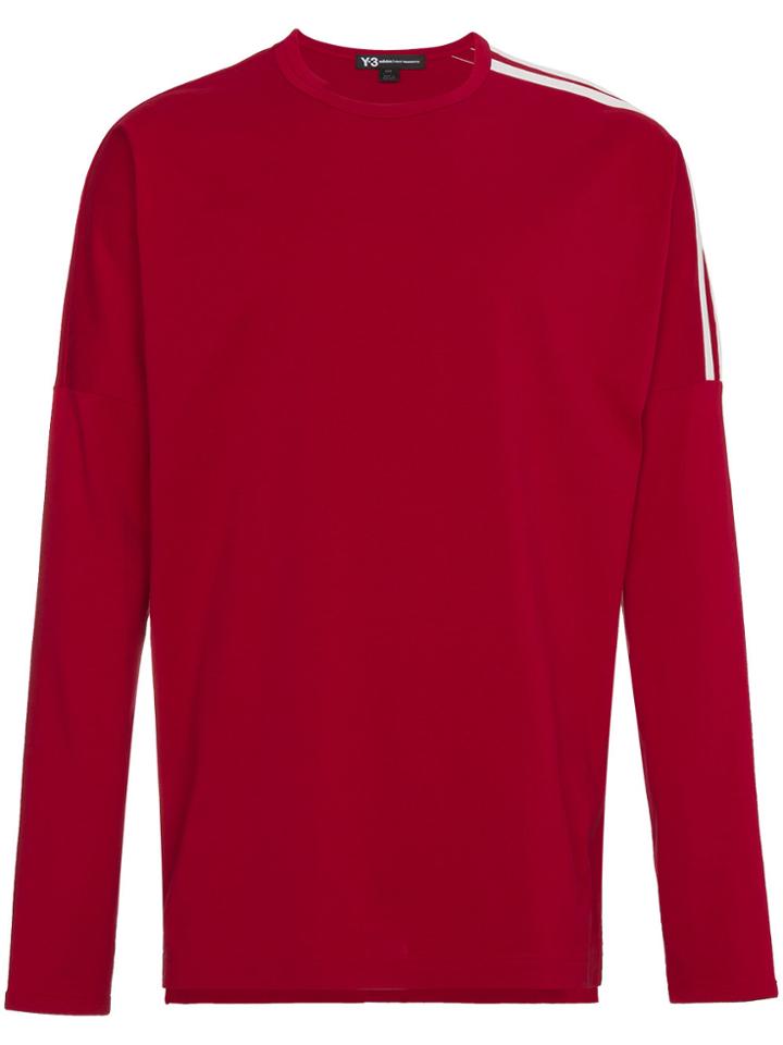 Y-3 Long Sleeve T-shirt - Red