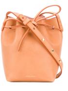 Mansur Gavriel Mini Bucket Shoulder Bag - Brown