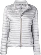Save The Duck Puffer Zipped-up Jacket - Grey
