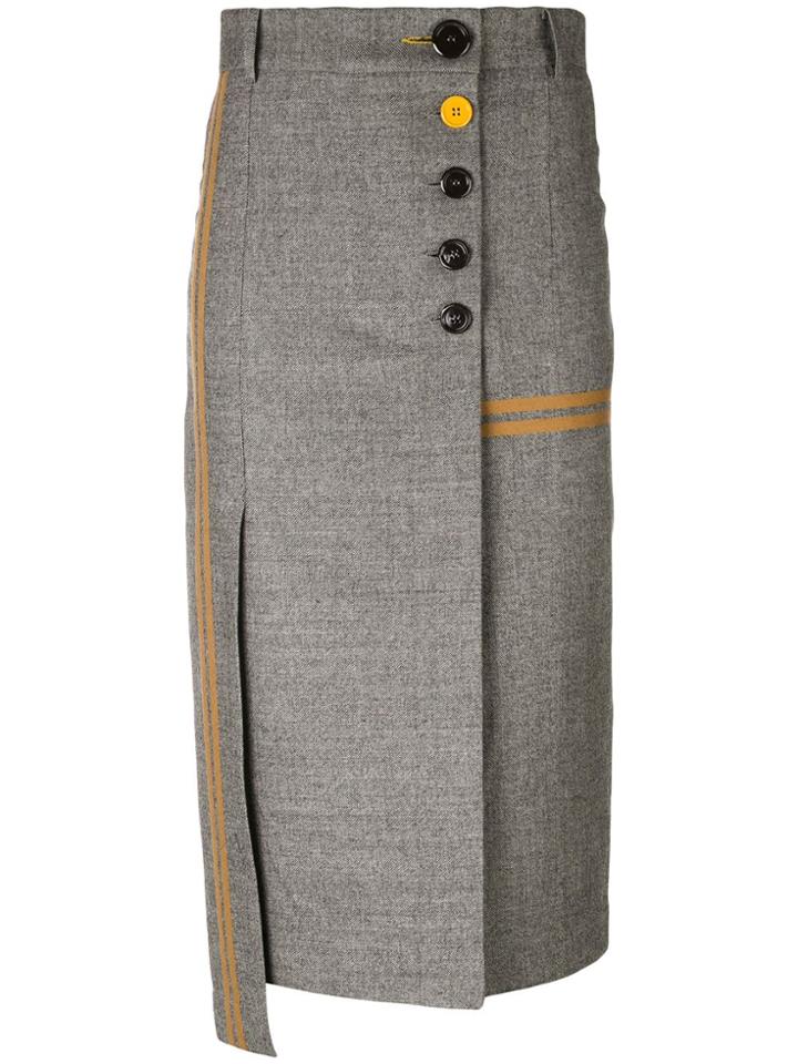 Eudon Choi Eudon Choi - Woman - Phoebe Skirt - Grey