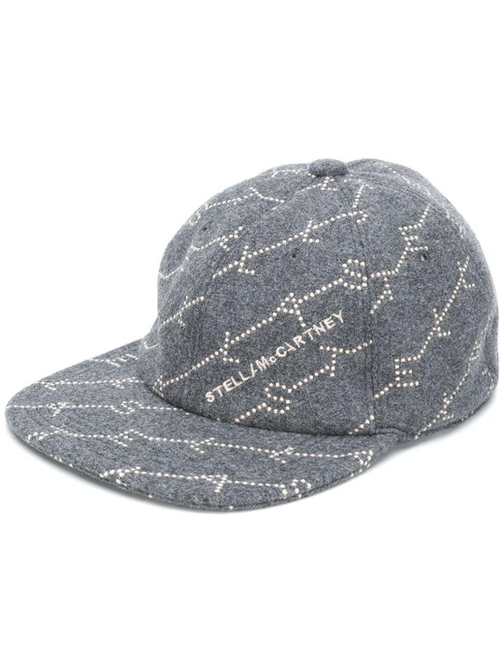 Stella Mccartney Monogram Cap - Grey