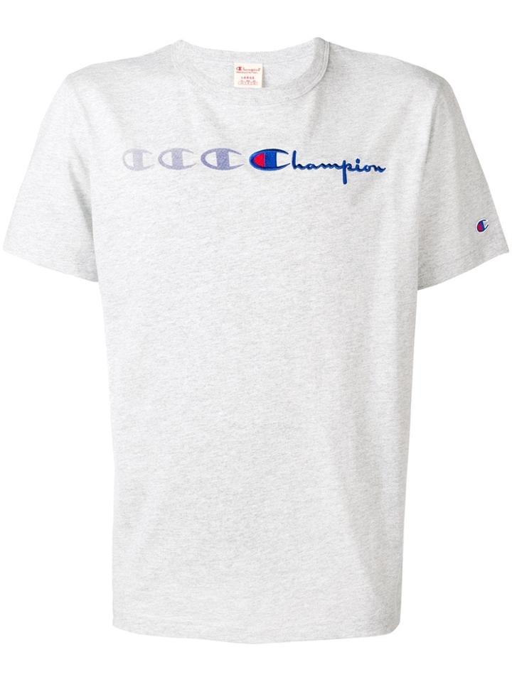 Champion Fade Chest Logo T-shirt - Grey
