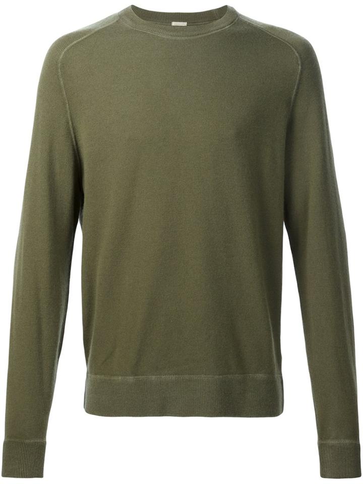 Massimo Alba Slim Fit Sweatshirt - Green
