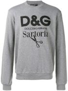 Dolce & Gabbana Sartoria Jersey Sweater - Grey