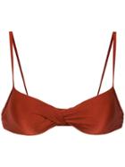 Lygia & Nanny Cassis Bikini Top - Red