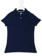 Bellerose Kids - Patch Pocket Polo Shirt - Kids - Cotton - 12 Yrs, Blue