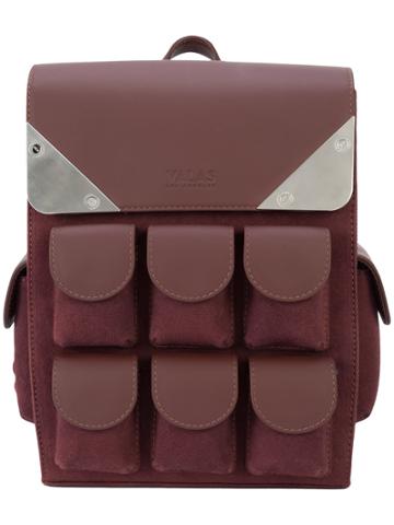 Valas Voyager Backpack - Red