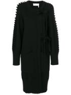 Chloé Long Textured Cardigan - Black