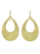 Irene Neuwirth Flat Pear Shape Earring