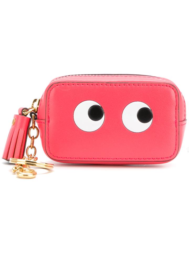 Anya Hindmarch Eyes Coin Purse - Pink & Purple