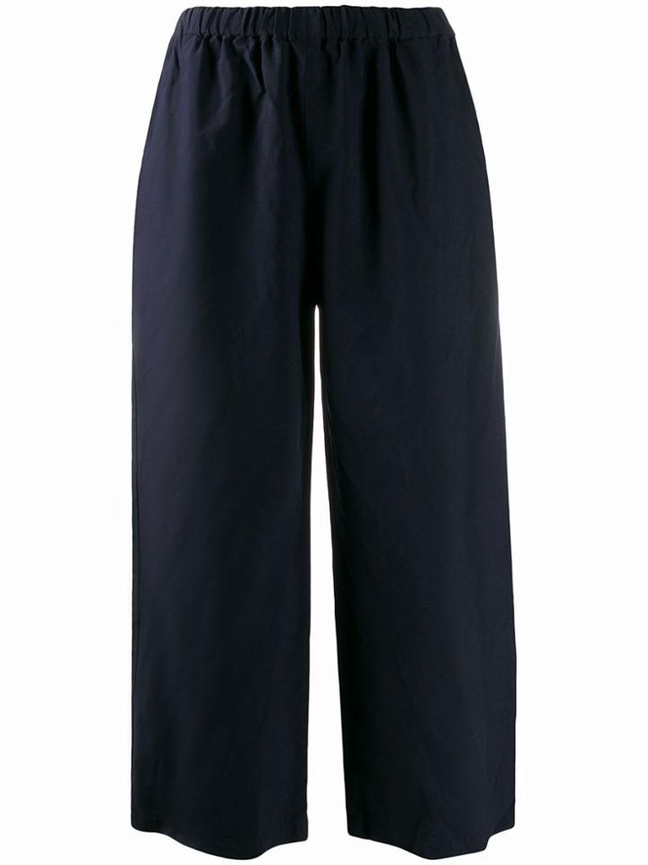 Comme Des Garçons Girl High Waisted Trousers - Blue