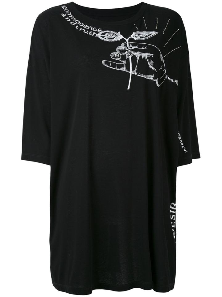 Maison Margiela Embroidered Top - Black
