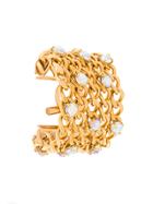 Chanel Vintage Link Layered Bracelet - Metallic