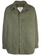 Readymade Oversized Logo Shirt - Green