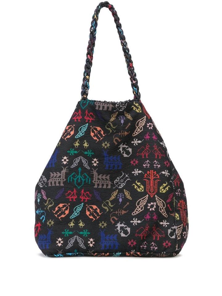 Ancient Greek Sandals Abundance Shoulder Bag - Grey