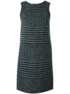 Ermanno Scervino Sleeveless Knit Dress, Women's, Size: 42, Grey, Acrylic/polyamide/virgin Wool
