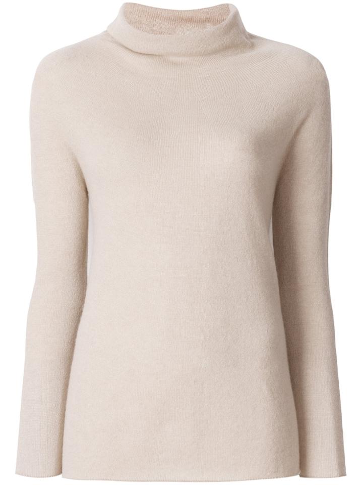 Lamberto Losani Knot Detail Jumper - Nude & Neutrals