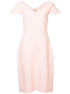 Antonio Berardi Shortsleeved Dress - Pink & Purple