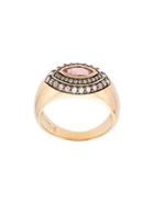 Sorellina 18kt Yellow Gold Axl Marquis Sapphire And Diamond Ring