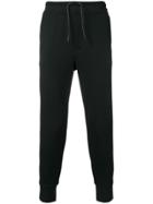 Emporio Armani Drawstring Track Trousers - Black