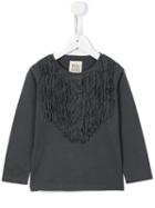 Douuod Kids Ruched Bib Top, Toddler Girl's, Size: 4 Yrs, Grey