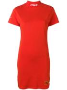 Heron Preston T-shirt Fit Dress - Orange