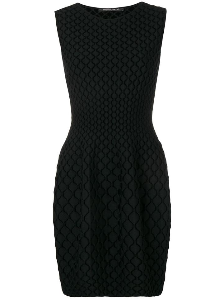 Antonino Valenti Lilli Skater Dress - Black