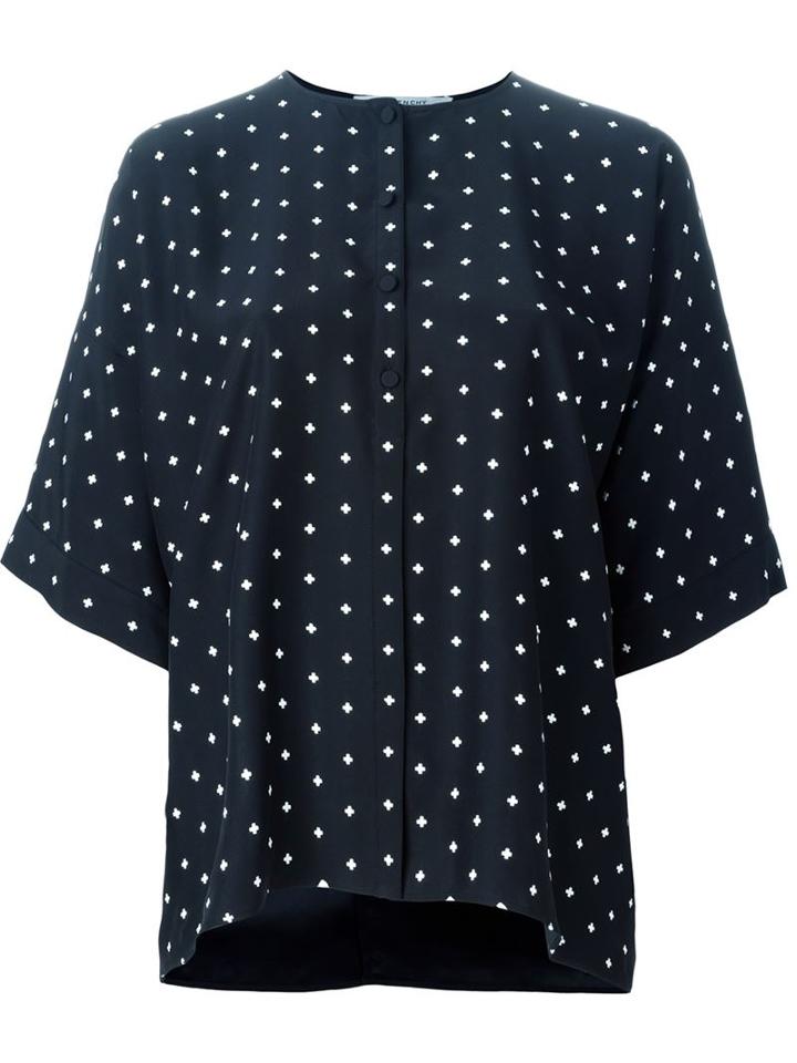 Givenchy Cross Print Blouse