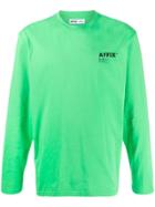 Affix Long Sleeved T-shirt - Green