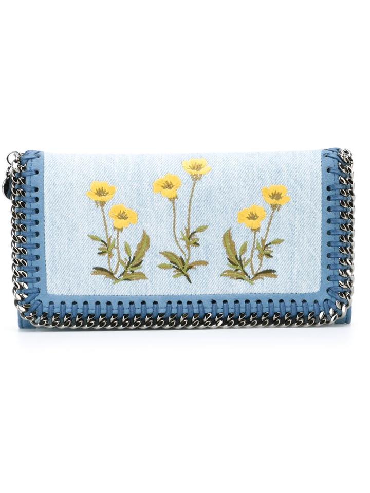 Stella Mccartney Embroidered 'falabella' Purse