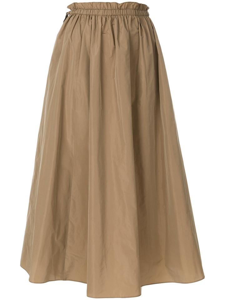 Kenzo Full Maxi Skirt - Brown