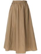 Kenzo Full Maxi Skirt - Brown