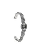 Nove25 Snakes Cuff Bracelet - Silver
