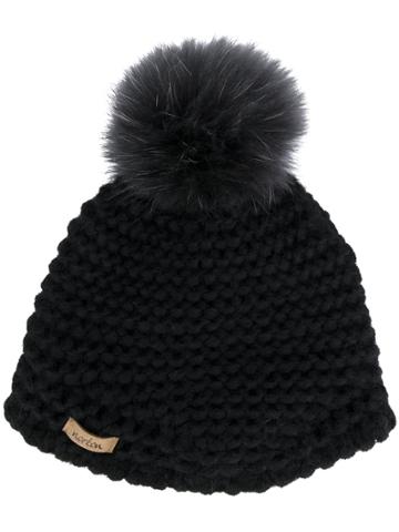 Norton Pom Pom Beanie - Black