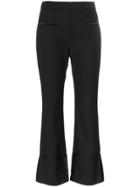 Ellery Bembe Turn Up Cuff Trousers - Black