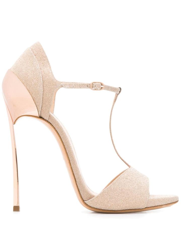 Casadei Blade Sandals - Gold