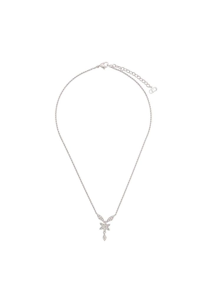 Christian Dior Vintage 1970's Star Necklace - Metallic