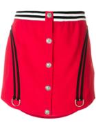 Versus Varsity Mini Skirt - Red