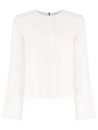 Nk Long Sleeved Blouse - White